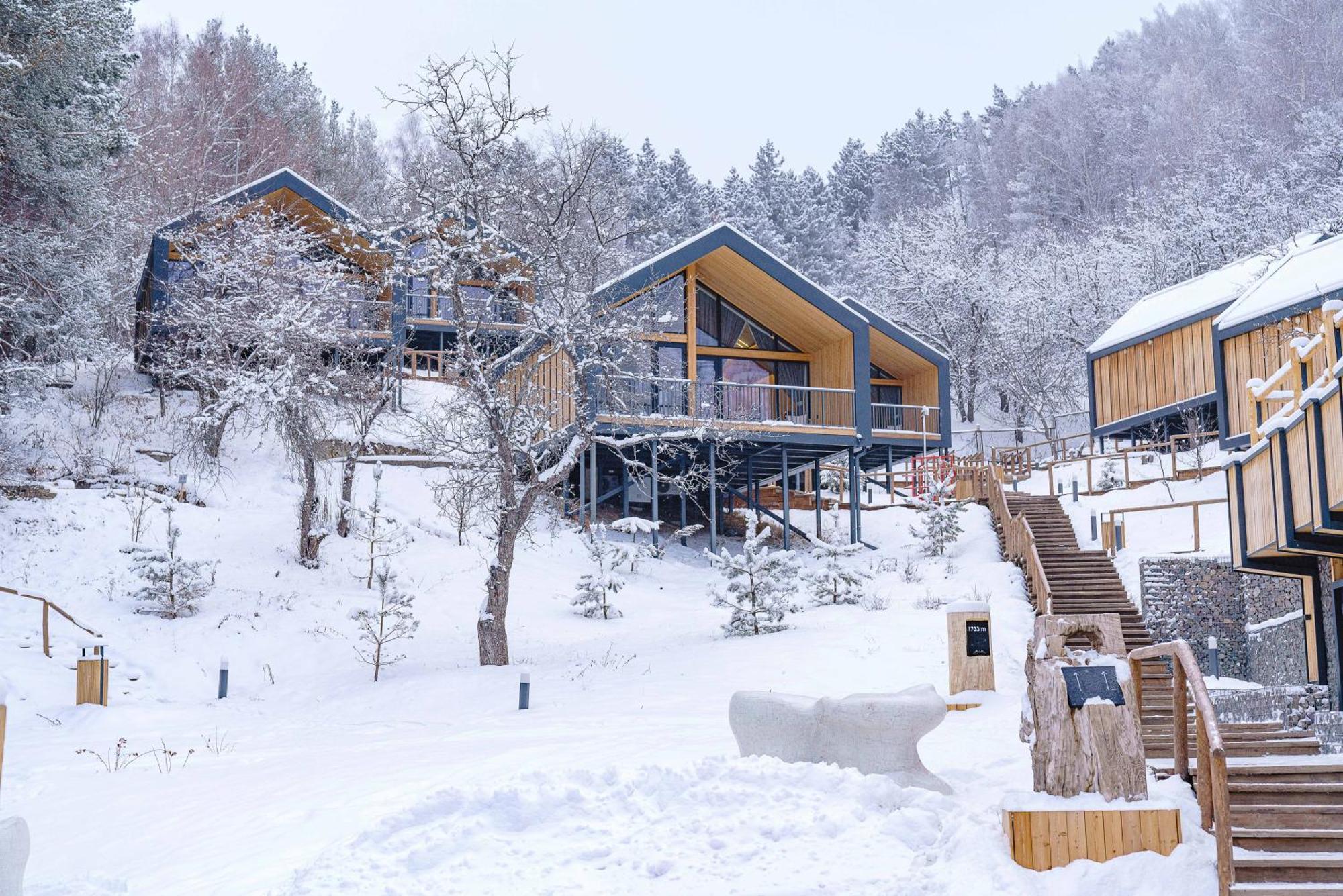 Qazaq Auyl Eco Hotel الماتي المظهر الخارجي الصورة