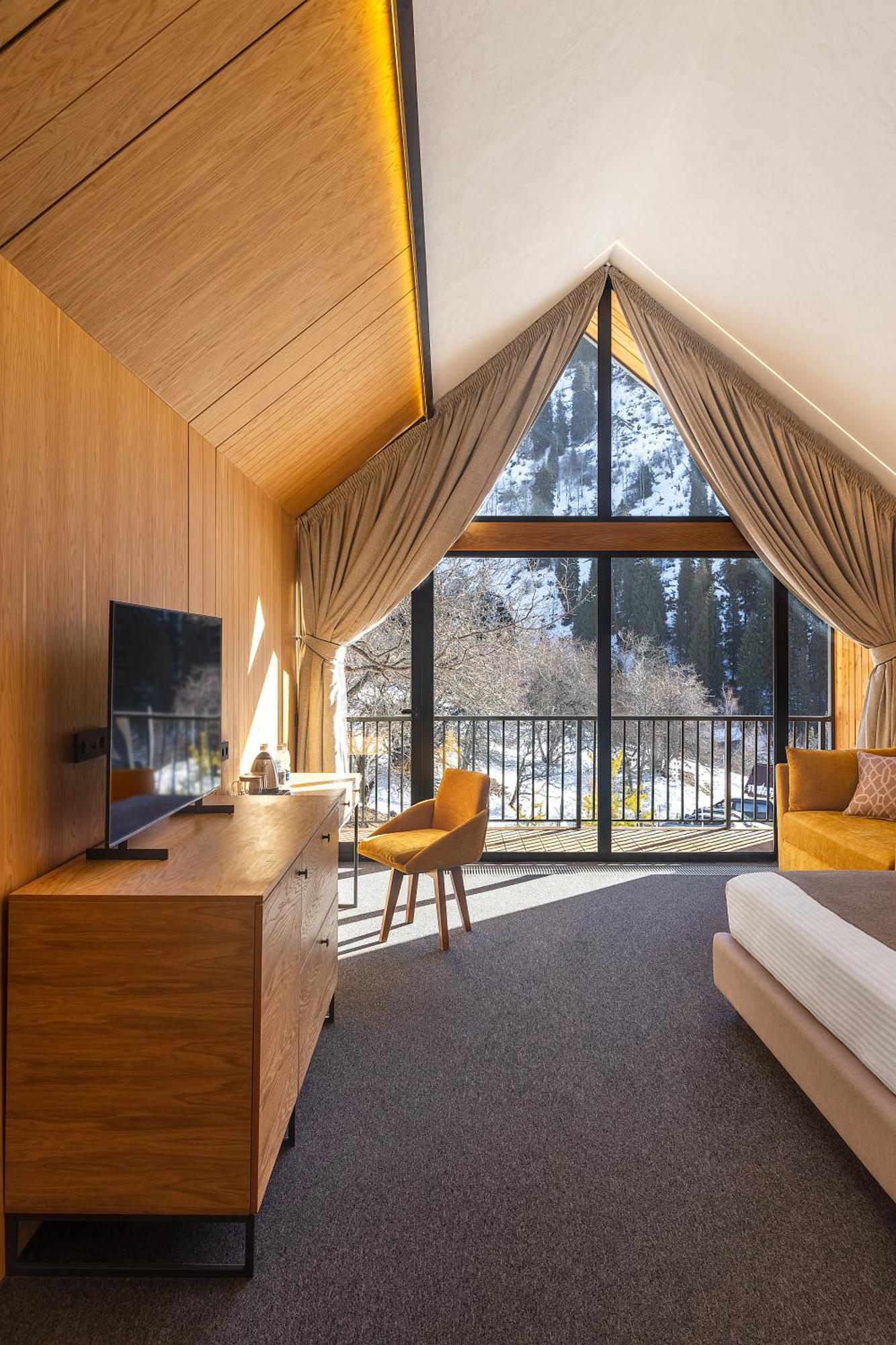 Qazaq Auyl Eco Hotel الماتي المظهر الخارجي الصورة